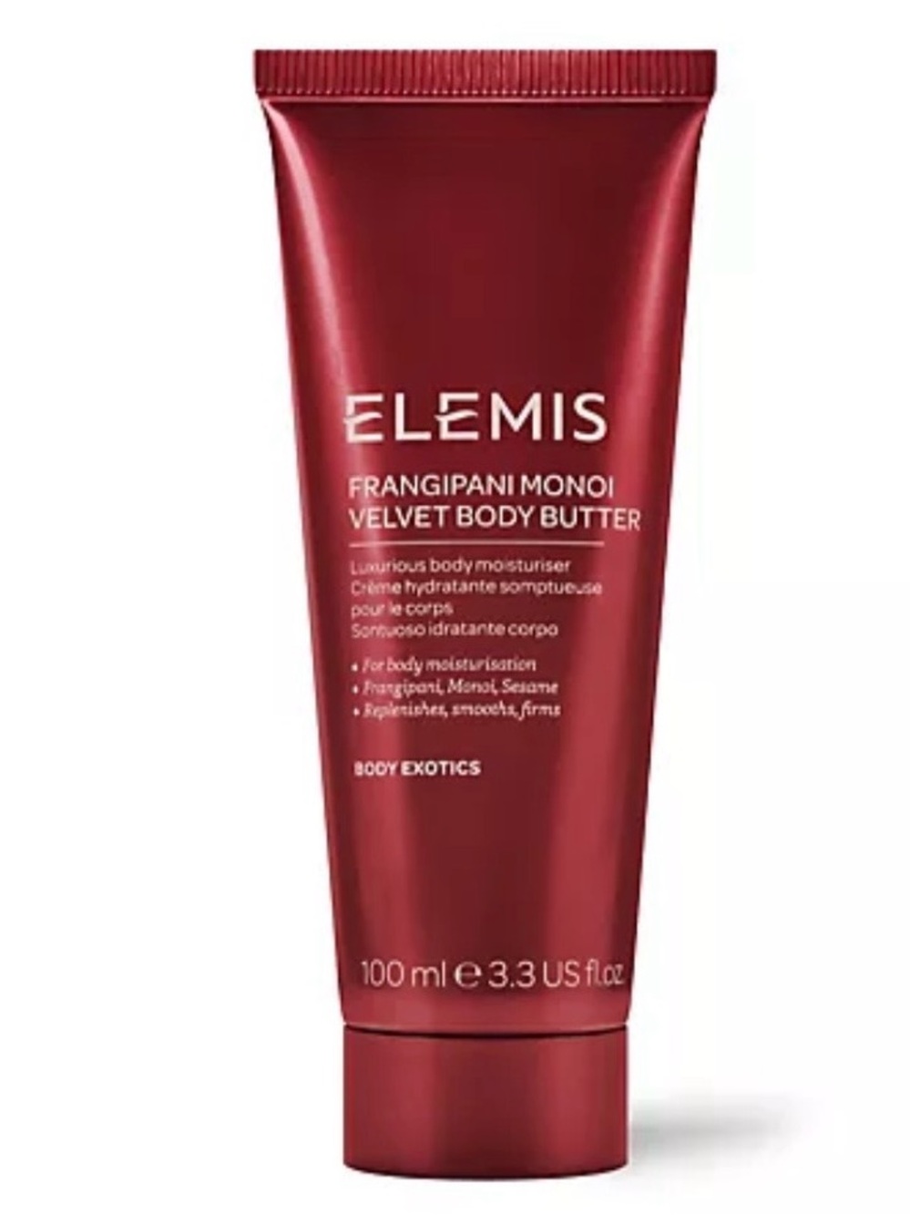 New ELEMIS Frangipani Monoi Velvet
Body Butter 100ml